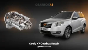 مراحل تعمیر گیربکس اتومات جیلی X7