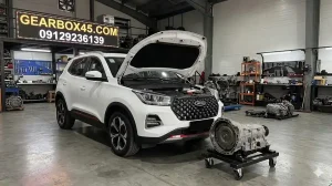 عیب‌یابی تخصصی گیربکس اتومات ام وی ام X55 پرو با دستگاه دیاگ
